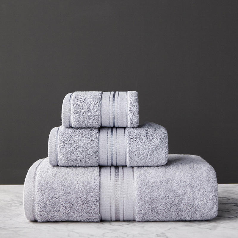 Luxury Pure Cotton Bath Towel Set - Premium Comfort for Home and Spa