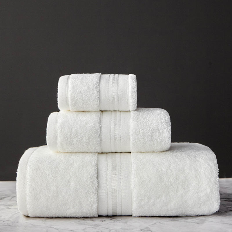 Luxury Pure Cotton Bath Towel Set - Premium Comfort for Home and Spa