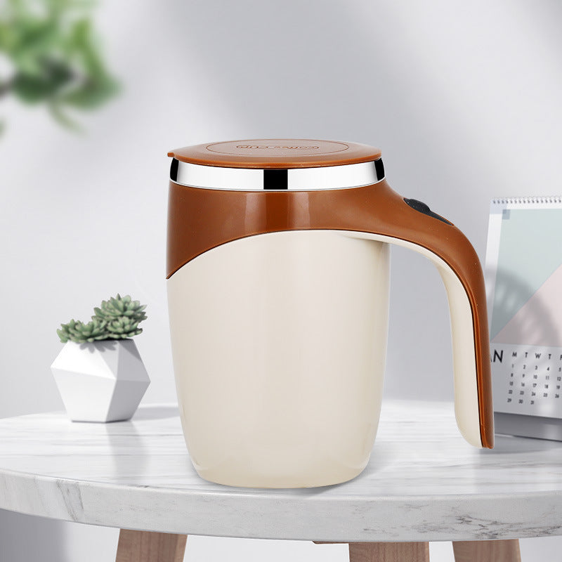 Magnetic Stirring Electric Cup - Rechargeable Automatic Stirring Coffee & Milkshake Mug