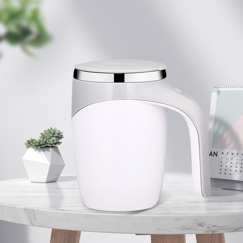 Magnetic Stirring Electric Cup - Rechargeable Automatic Stirring Coffee & Milkshake Mug