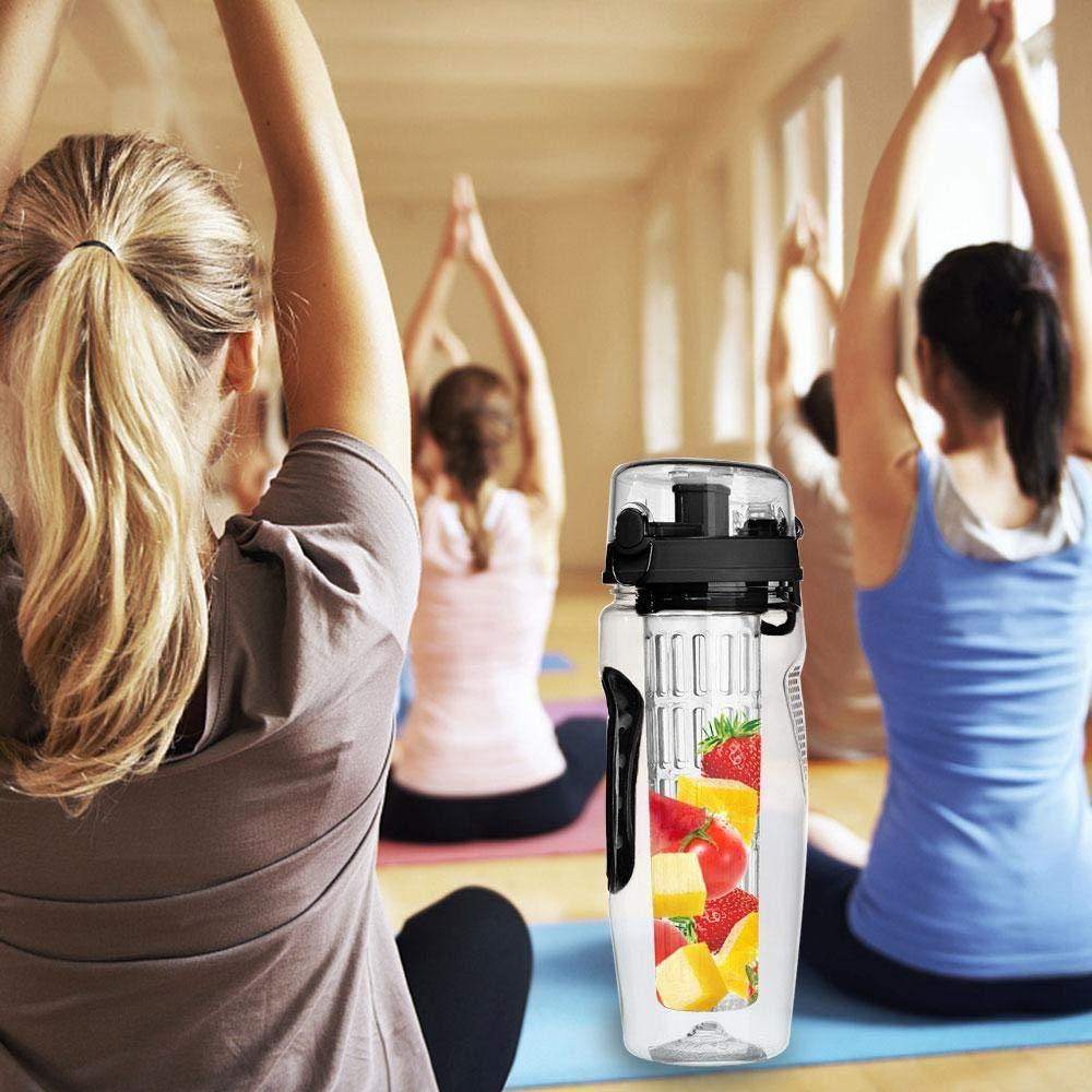 1L BPA-Free Fruit Infuser Water Bottle – Leak-Proof Sports & Juice Shaker for Hydration On-the-Go