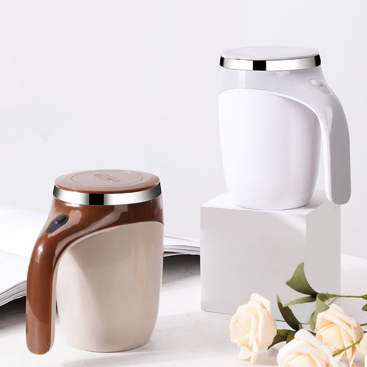 Magnetic Stirring Electric Cup - Rechargeable Automatic Stirring Coffee & Milkshake Mug