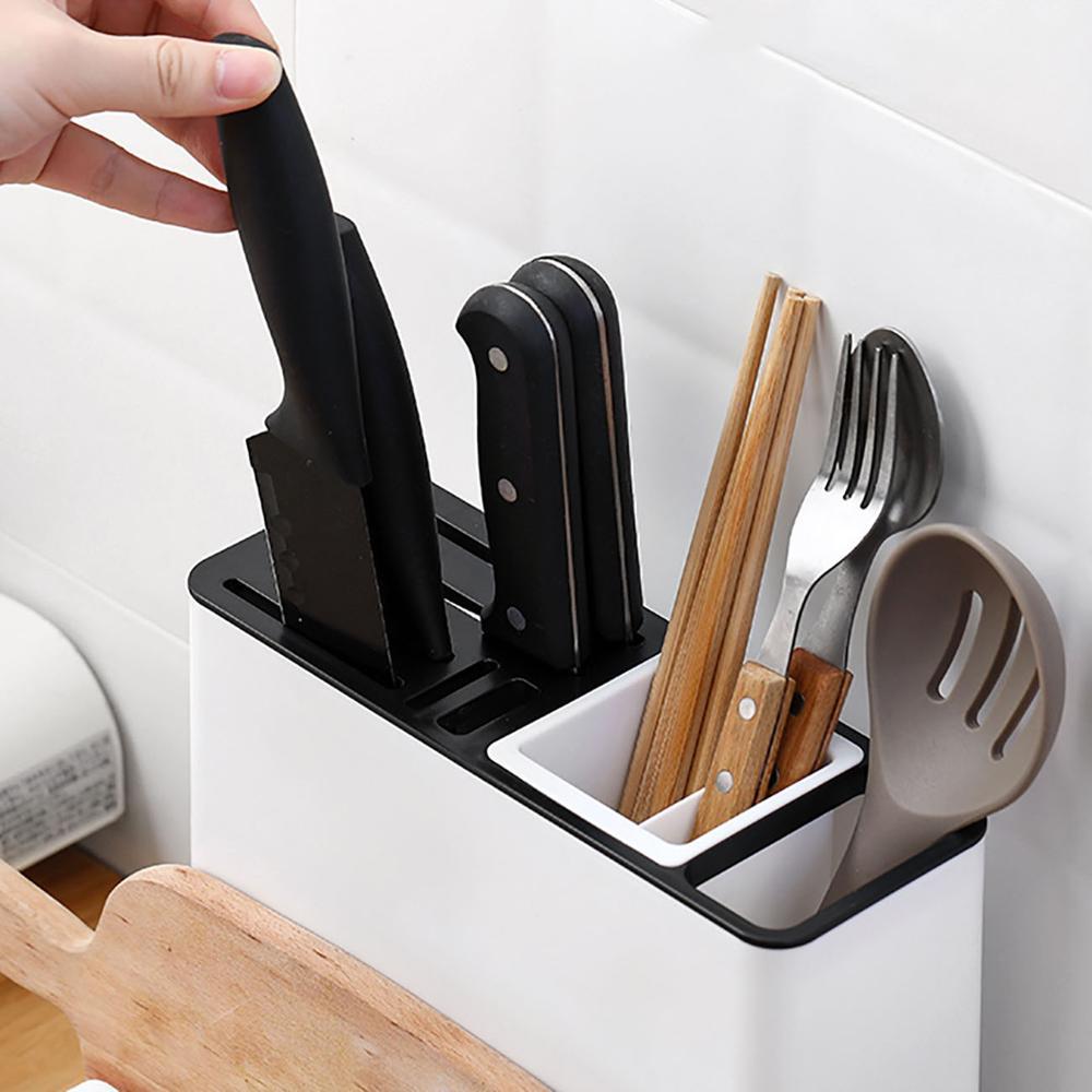 Multifunctional Kitchen Knife and Tableware Storage Rack – Space-Saving Organizer for Convenient Cabinets