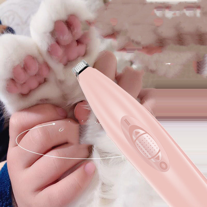 Pet Foot Shaver Silent Charging Cat Partial Foot Hair Trimming