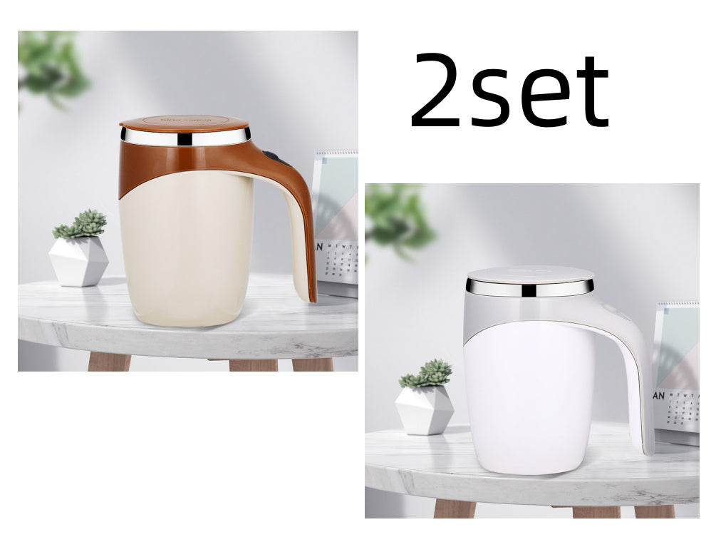 Magnetic Stirring Electric Cup - Rechargeable Automatic Stirring Coffee & Milkshake Mug