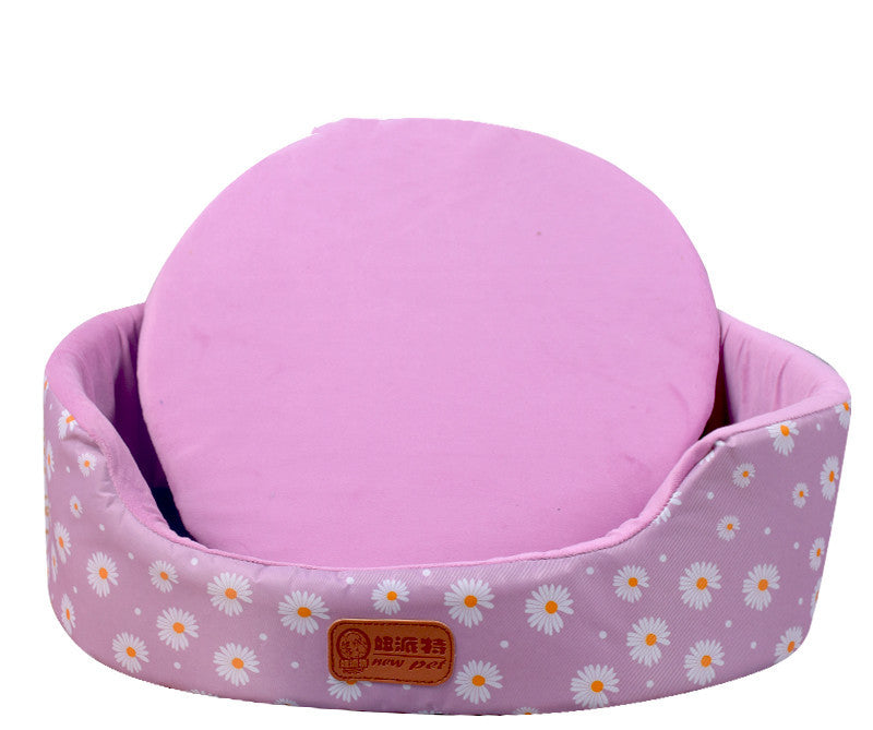 Four Seasons Universal Washable Teddy Kennel Small Dog And Cat Kennel Medium Dog Bed Pet Bed Dog Pad