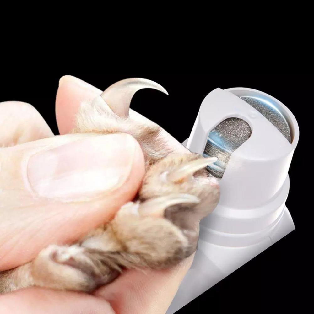 Electric Nail Polisher Pet Nail Clippers Artifact Cat