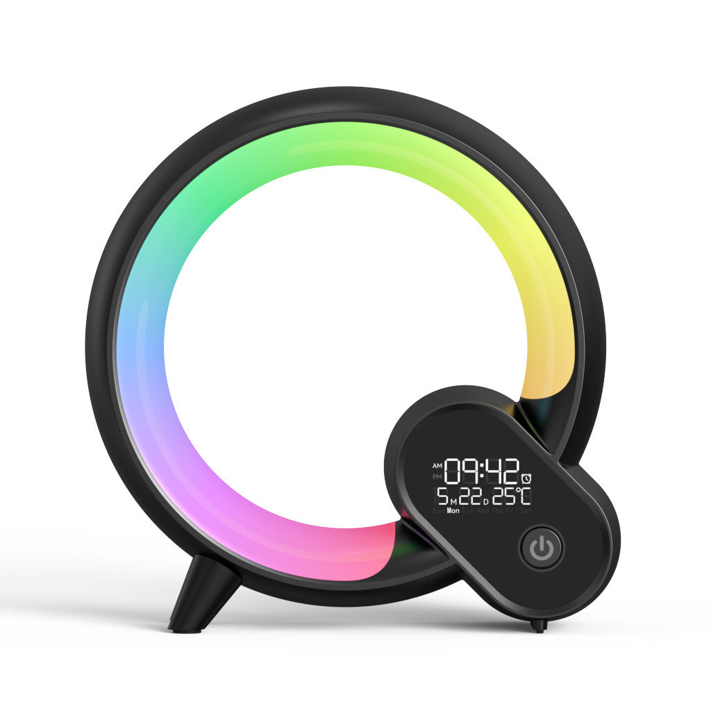 Smart Sunrise Alarm Clock with Bluetooth Audio and Colorful Atmosphere Light – Intelligent Wake-Up and Stylish Design