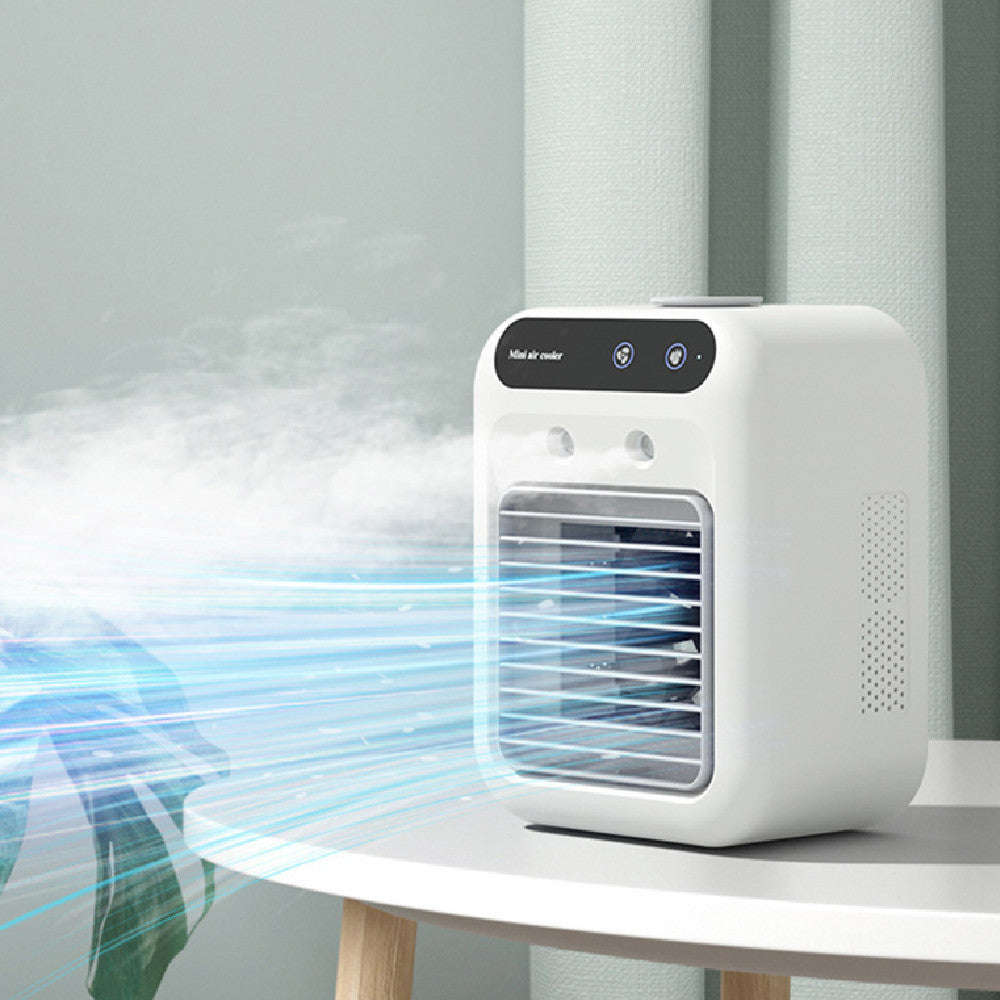 Portable 4-in-1 Air Conditioner: Fan, Cooler, Humidifier for Home, Office, and Car