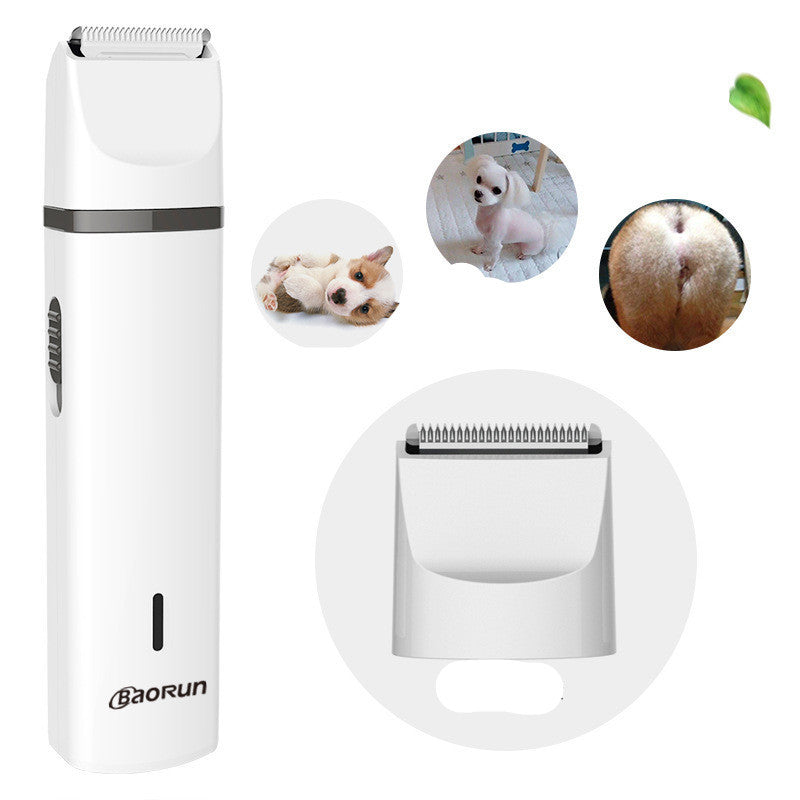 Three-in-one pet shaver