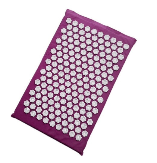 AcuRelax Lotus Yoga Mat and Pillow Set: Wellness, Massage, and Stress Relief