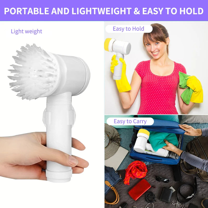 Electric Multi-functional Cleaning Brush Window Cleaning Window Cleaner Bathroom Bathtub Toilet Scrubber