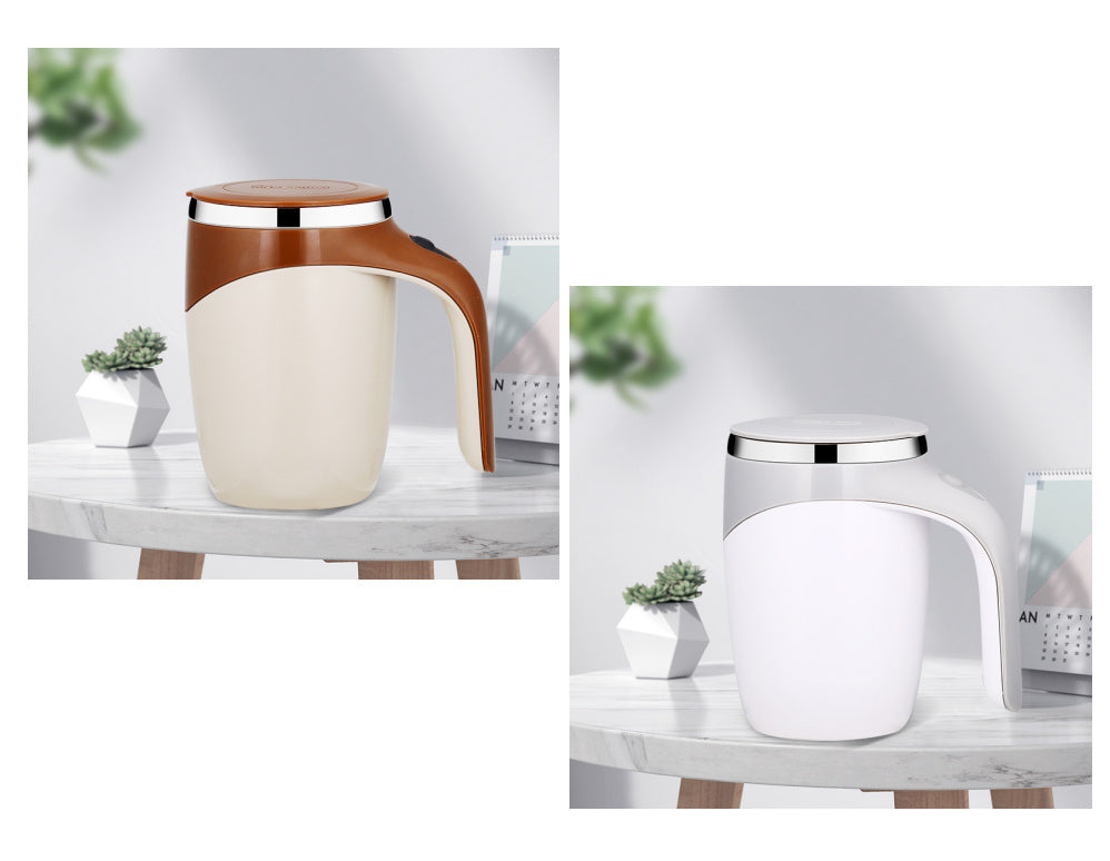 Magnetic Stirring Electric Cup - Rechargeable Automatic Stirring Coffee & Milkshake Mug