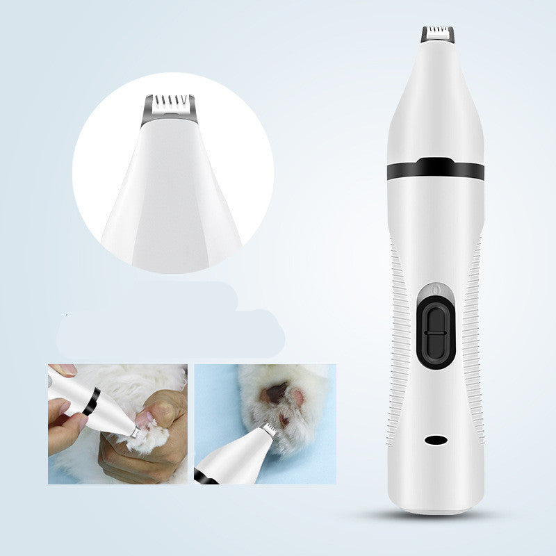 Multifunctional Pet Shaver Scissors And Nail Polisher