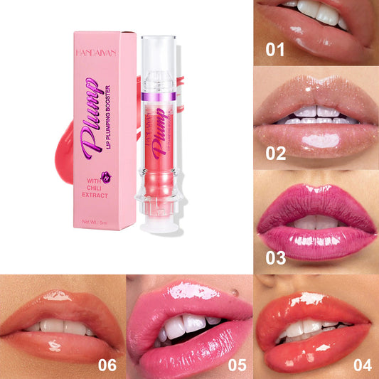 Slightly Spicy Lip Honey Gloss – Rich Color Liquid Lipstick with Mirror Finish