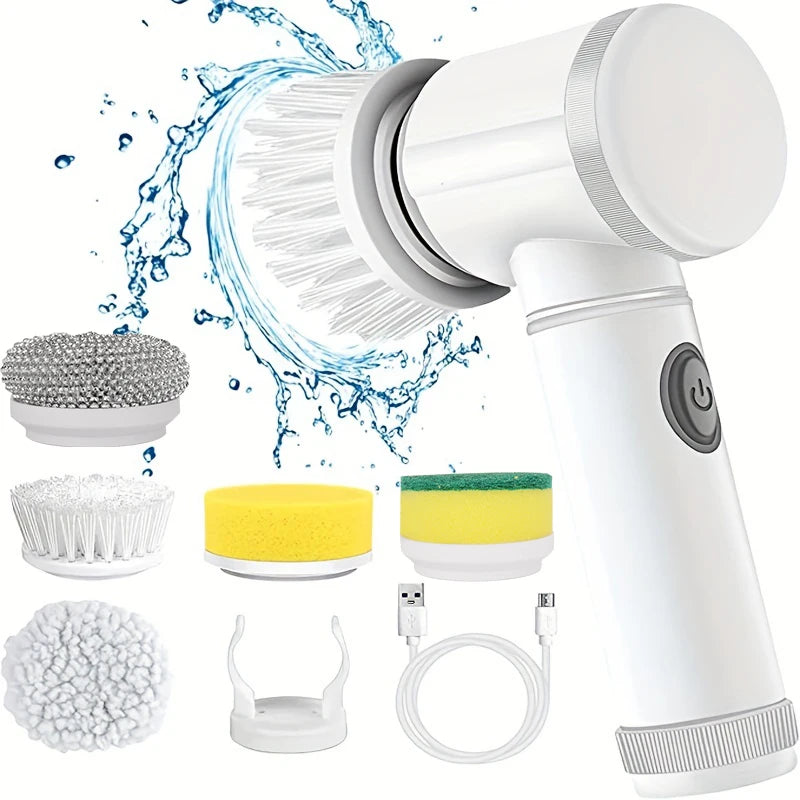 Electric Multi-functional Cleaning Brush Window Cleaning Window Cleaner Bathroom Bathtub Toilet Scrubber